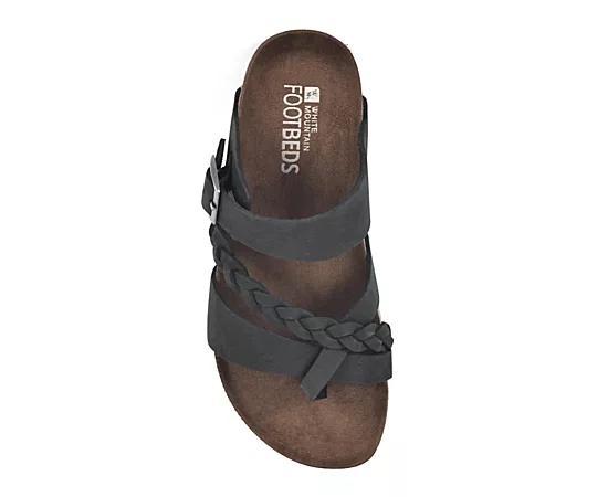 White Mountain Womens Hazy Footbed Sandal Product Image