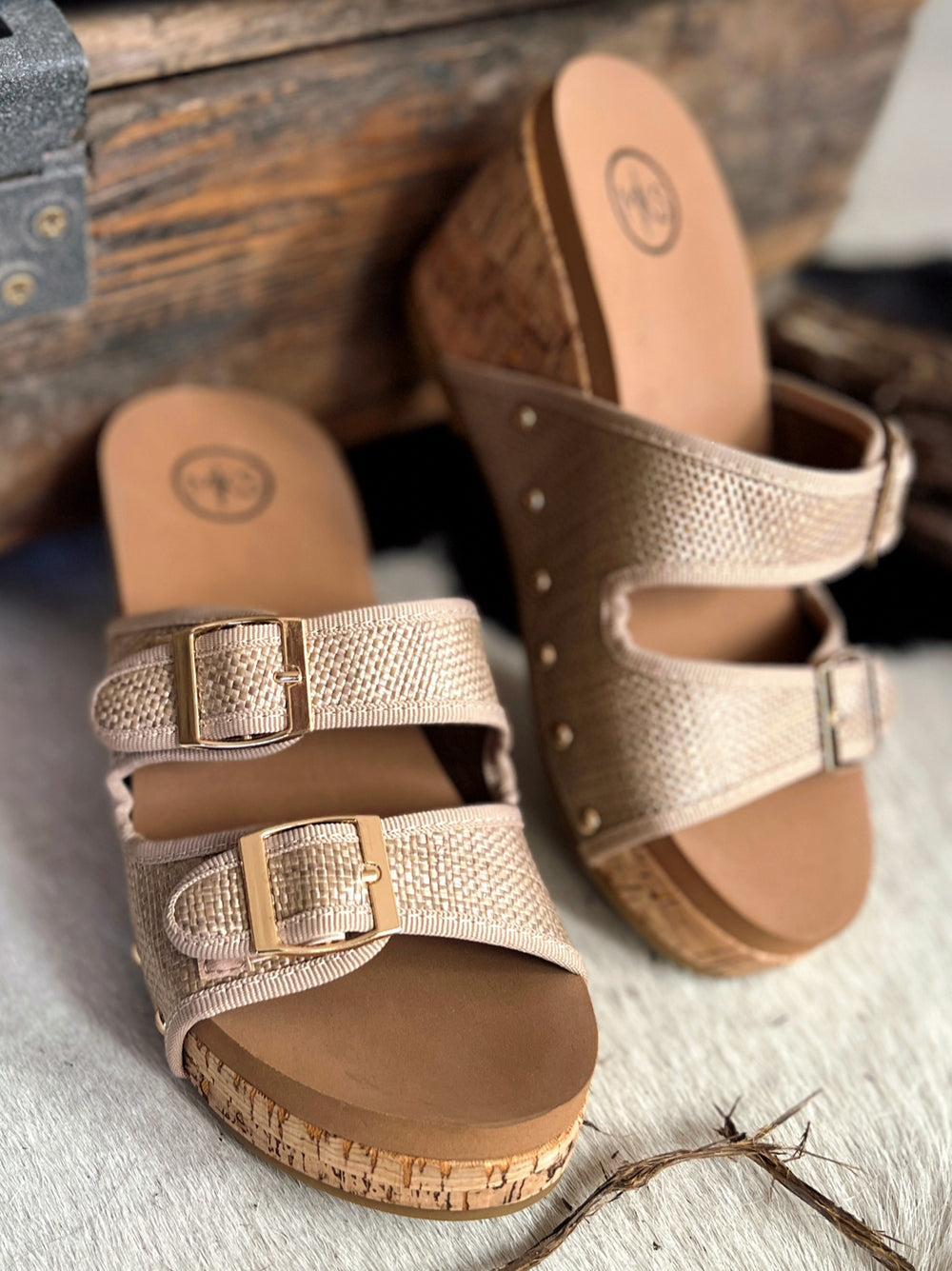 Say The Word Wedge Sandals* Product Image