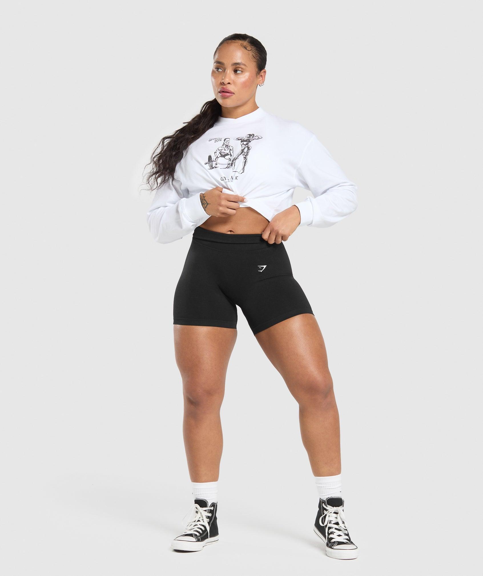 Two Strong Women Midi Long Sleeve Top Product Image