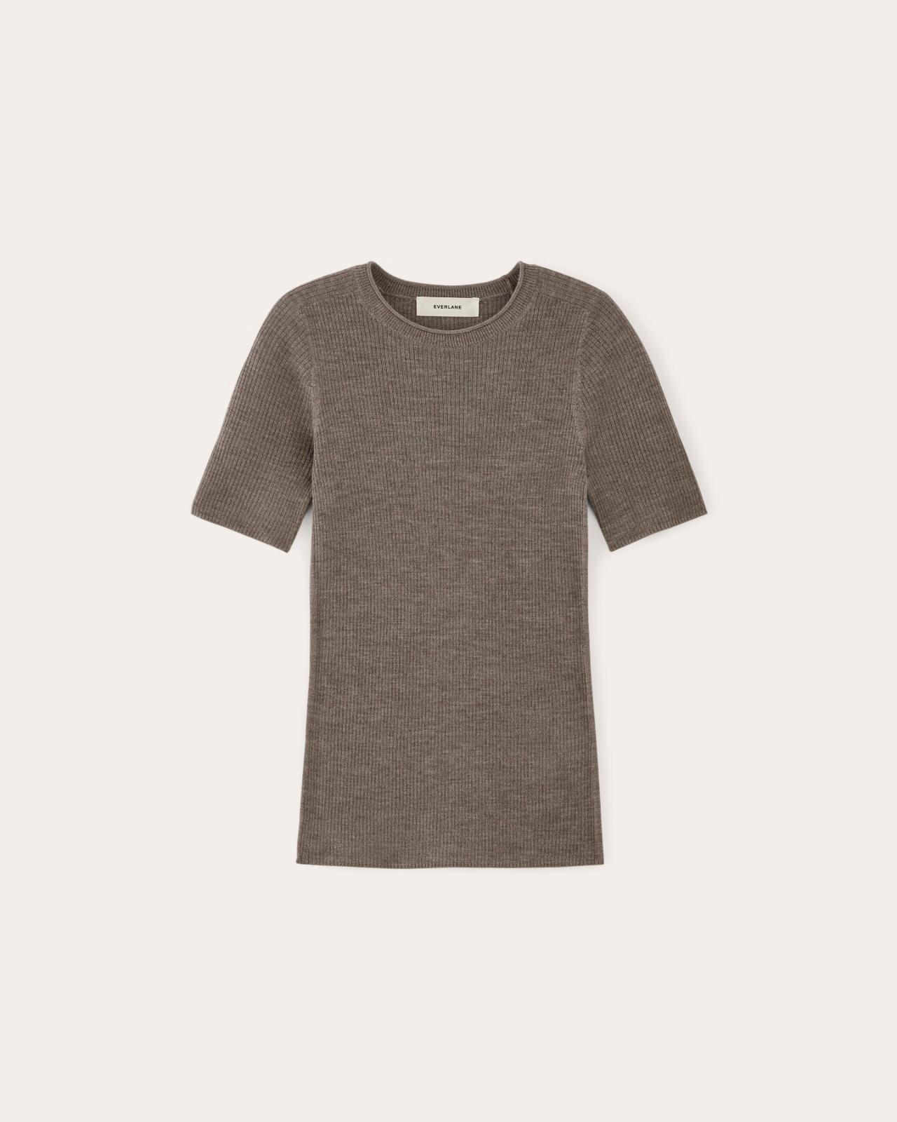 Womens Sweater T-Shirt in Ultrasoft Merino by Everlane Product Image