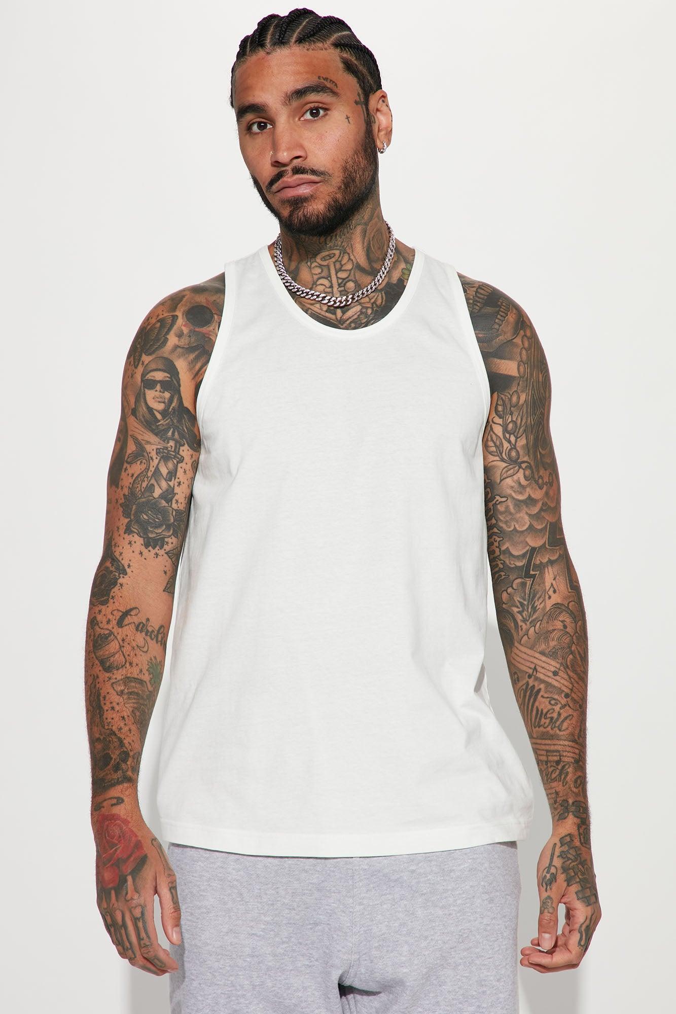 Essential Tank Top - White Product Image