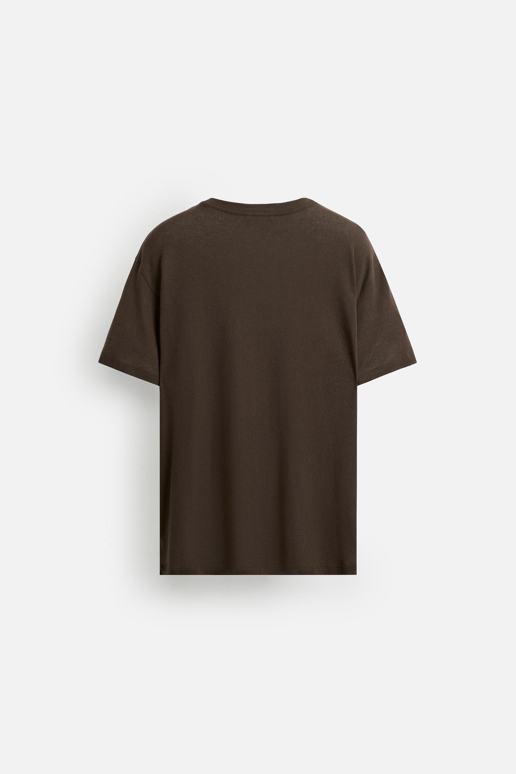 TEXTURED COTTON T-SHIRT Product Image