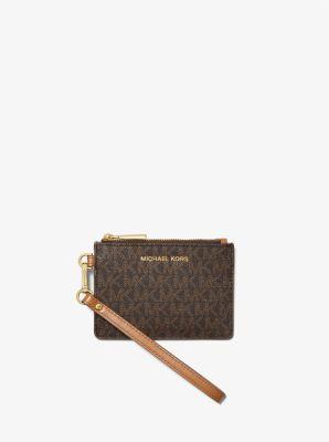 Michael Kors Signature Logo Jet Set Small Coin Purse Wristlet Product Image