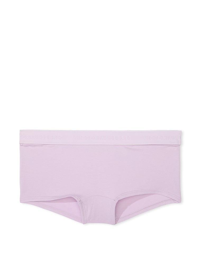 Logo Cotton Boyshort Panty Product Image