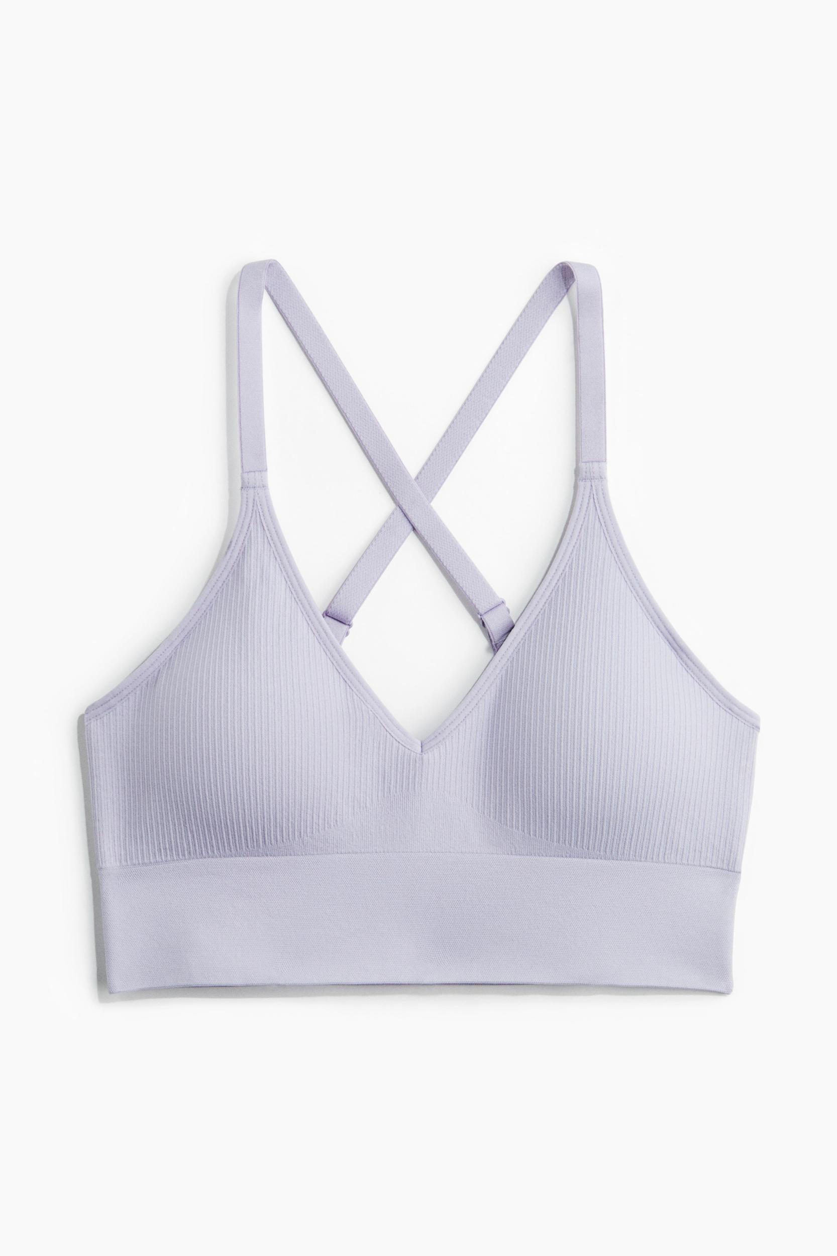 Seamless Medium-Support Sports Bra with DryMove™ Product Image