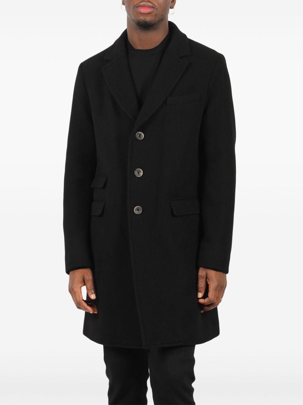 notched-lapels coat  Product Image