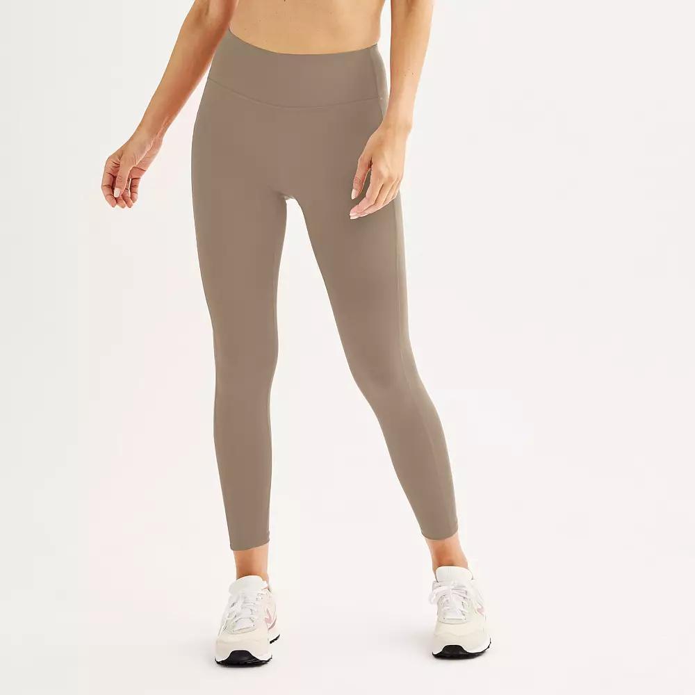 Women's Tek Gear® Ultrastretch High-Waisted Side Pocket 7/8 Leggings,  Product Image