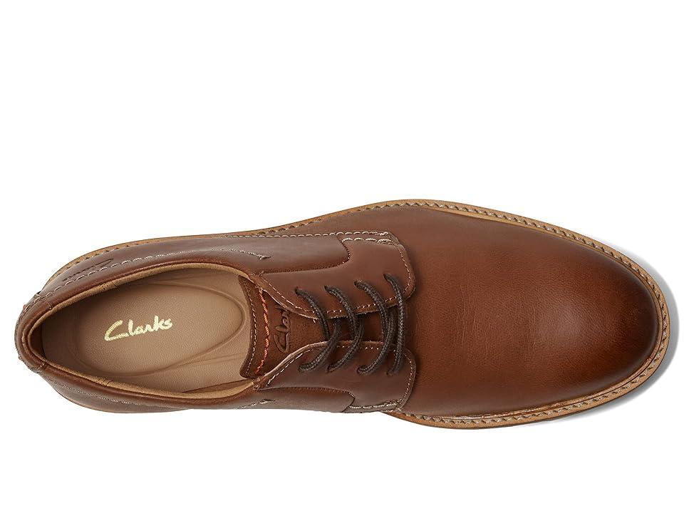 Clarks Atticus LT Lace (Dark Tan Leather 1) Men's Shoes Product Image