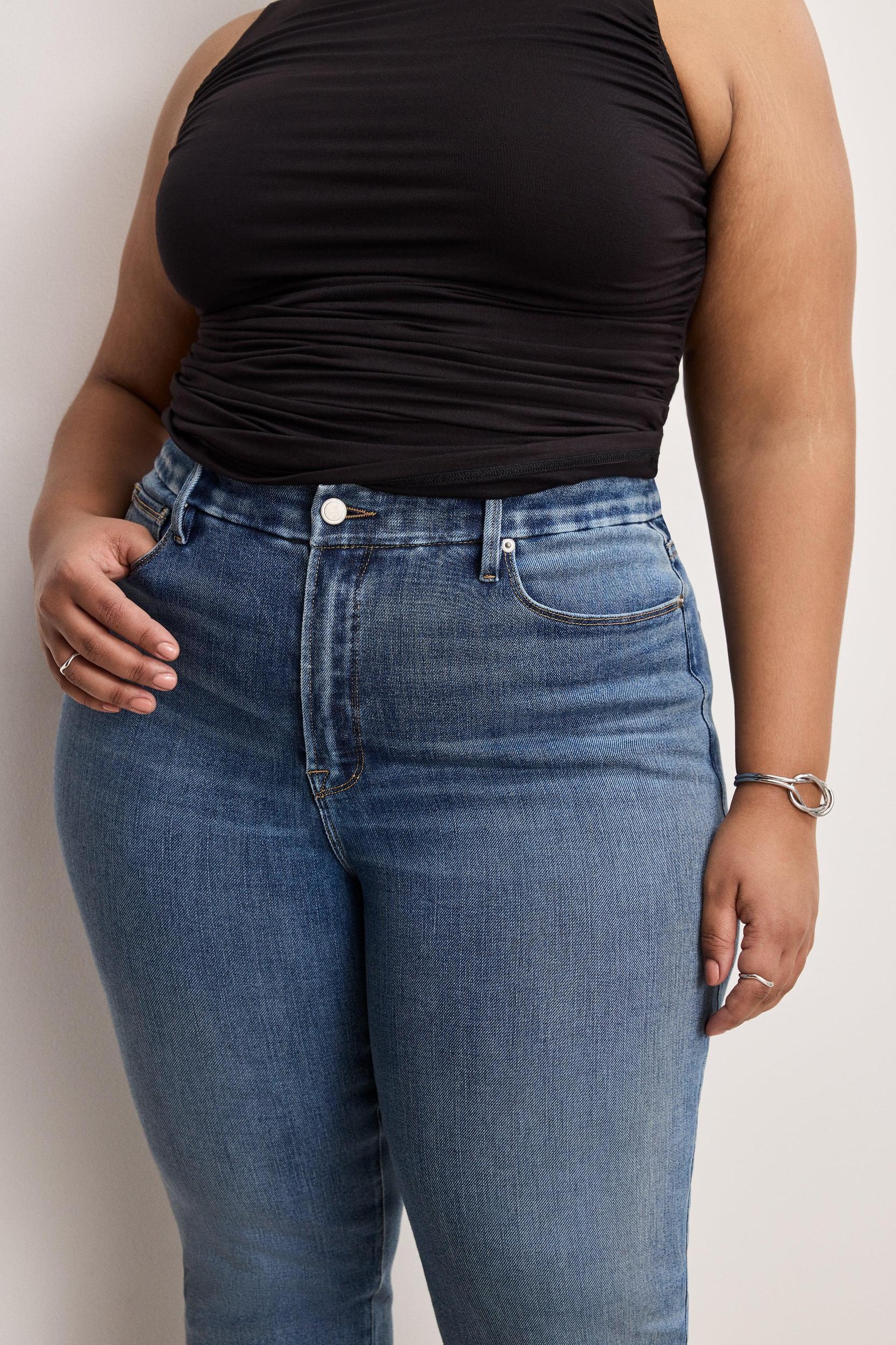 SOFT TECH GOOD LEGS STRAIGHT JEANS | INDIGO855 Product Image