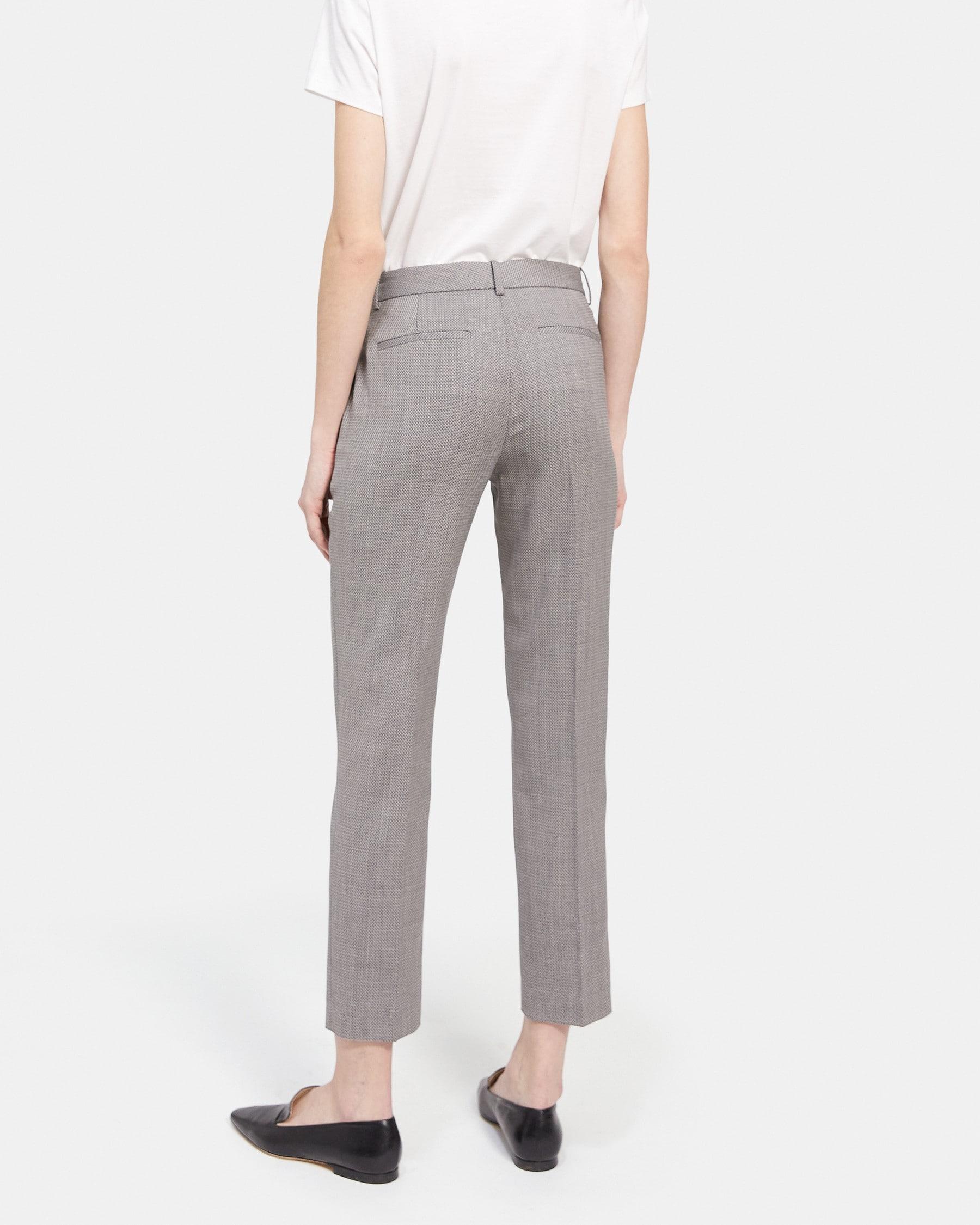 Classic Crop Pant in Stretch Wool Product Image