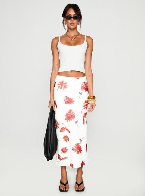Sun Soaked Midi Skirt Multi Product Image