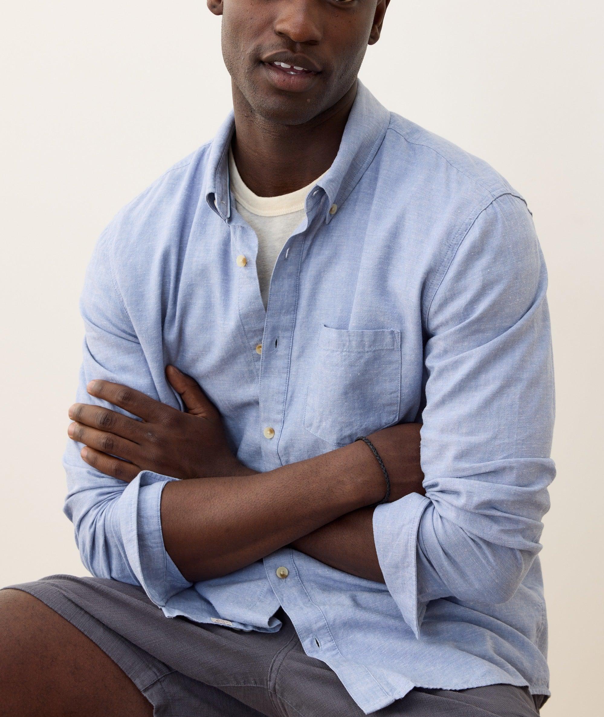 Better-Than-Linen Long Sleeve Shirt Product Image