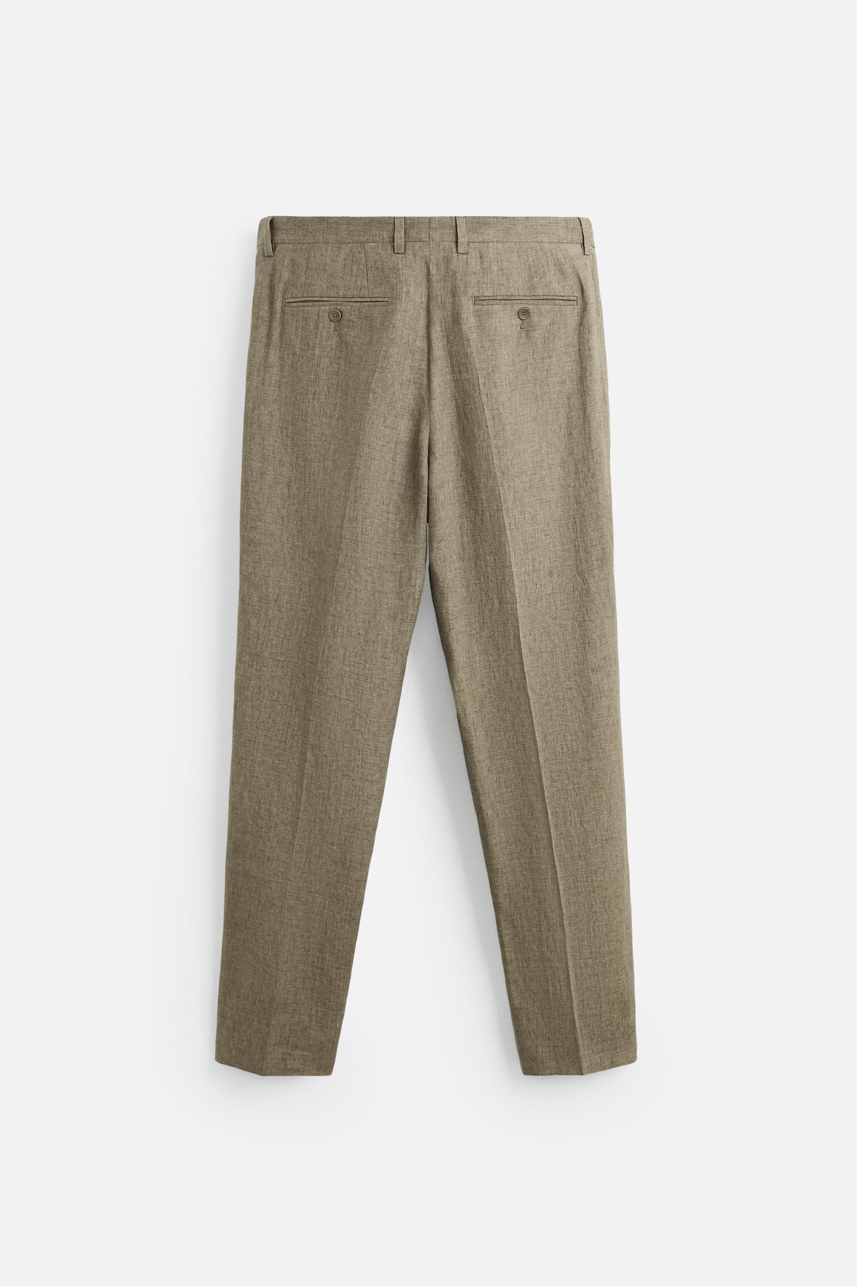 LIMITED EDITION 100% LINEN SUIT PANTS Product Image