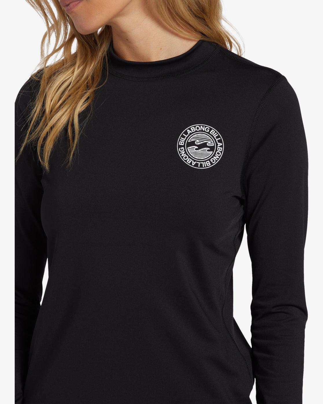 Core Loose Fit Long Sleeve Surf Tee - Black Female Product Image