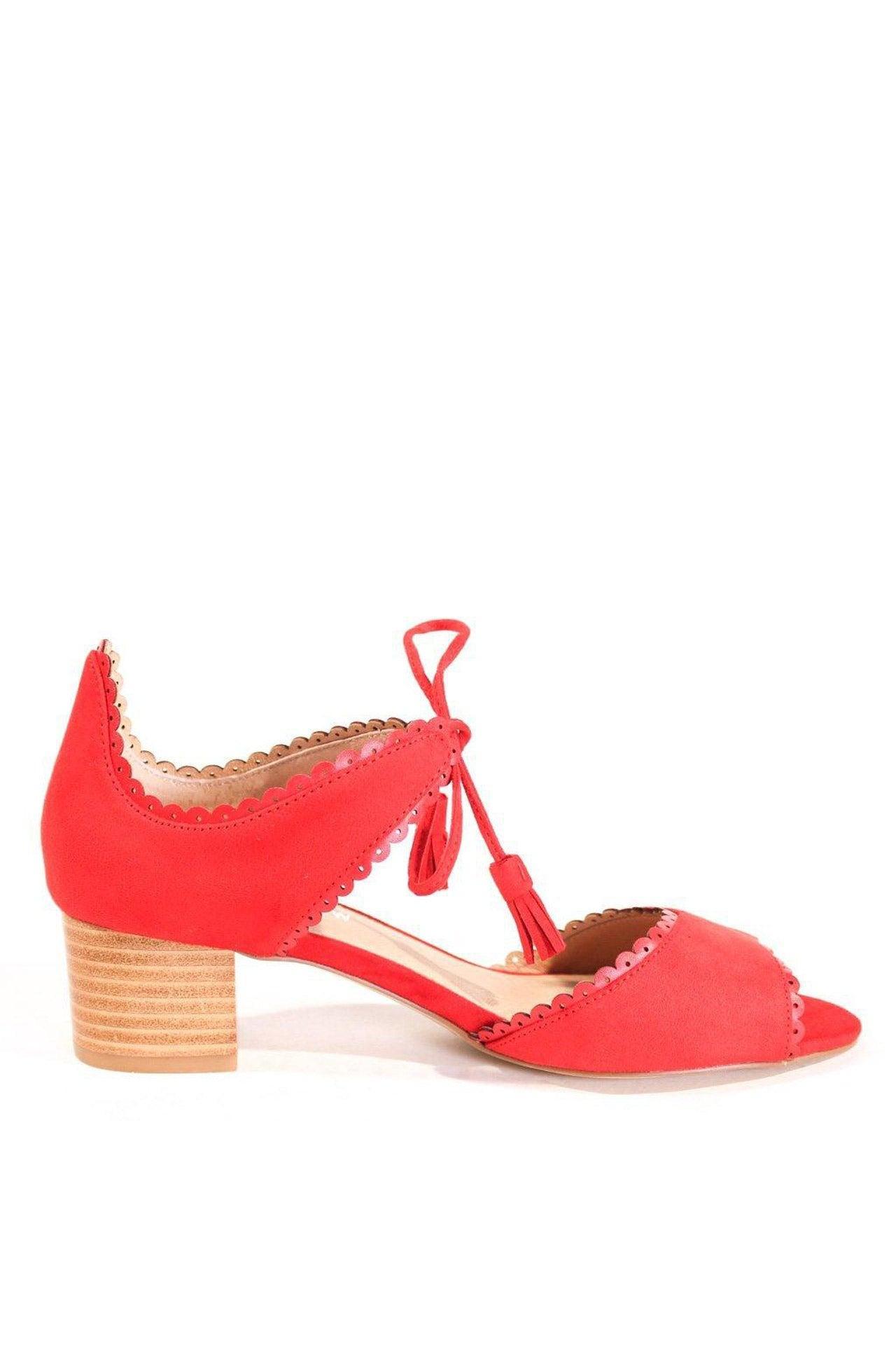 Casino Block-Heel Sandals Product Image