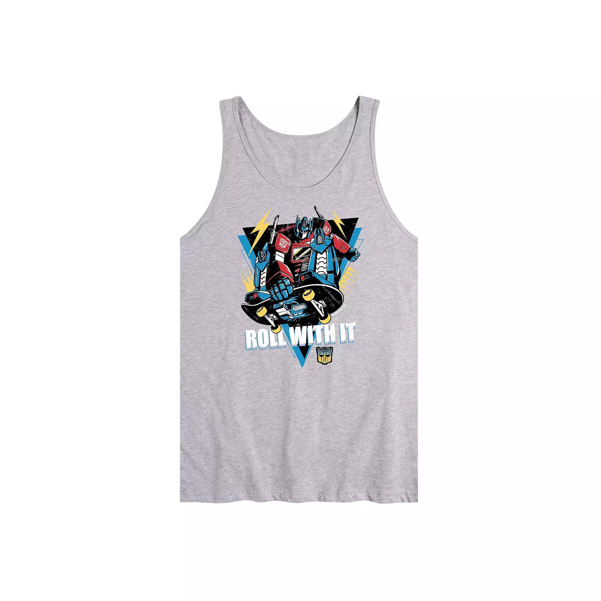 Men's Transformers Roll With It Tank Top,  Product Image