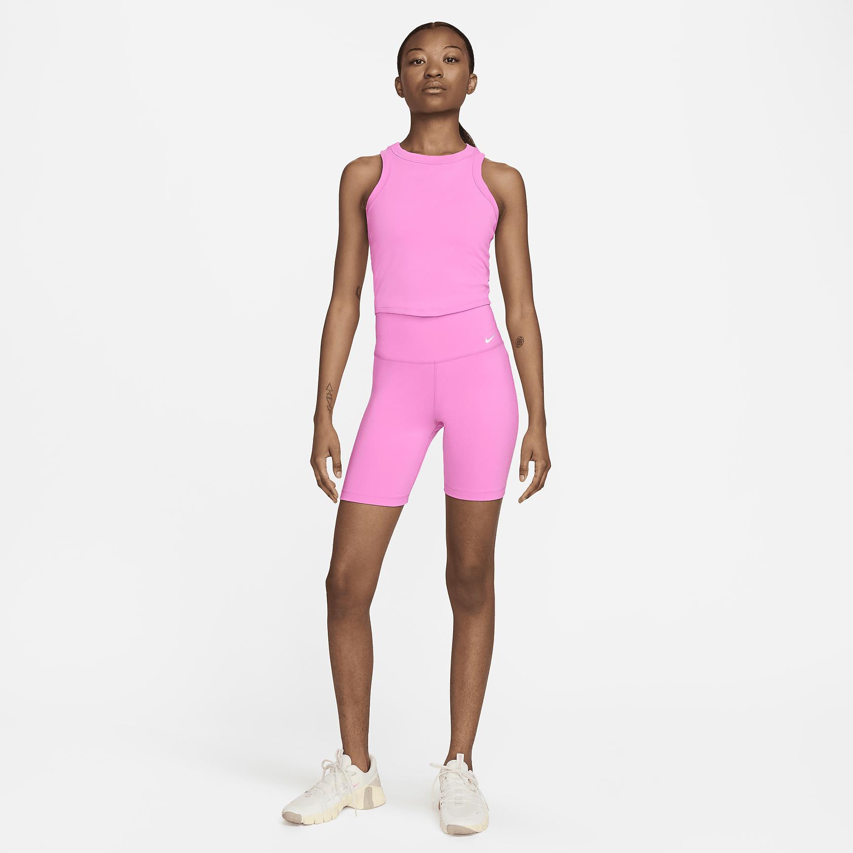 Nike Women's One Fitted Dri-FIT Cropped Tank Top Product Image