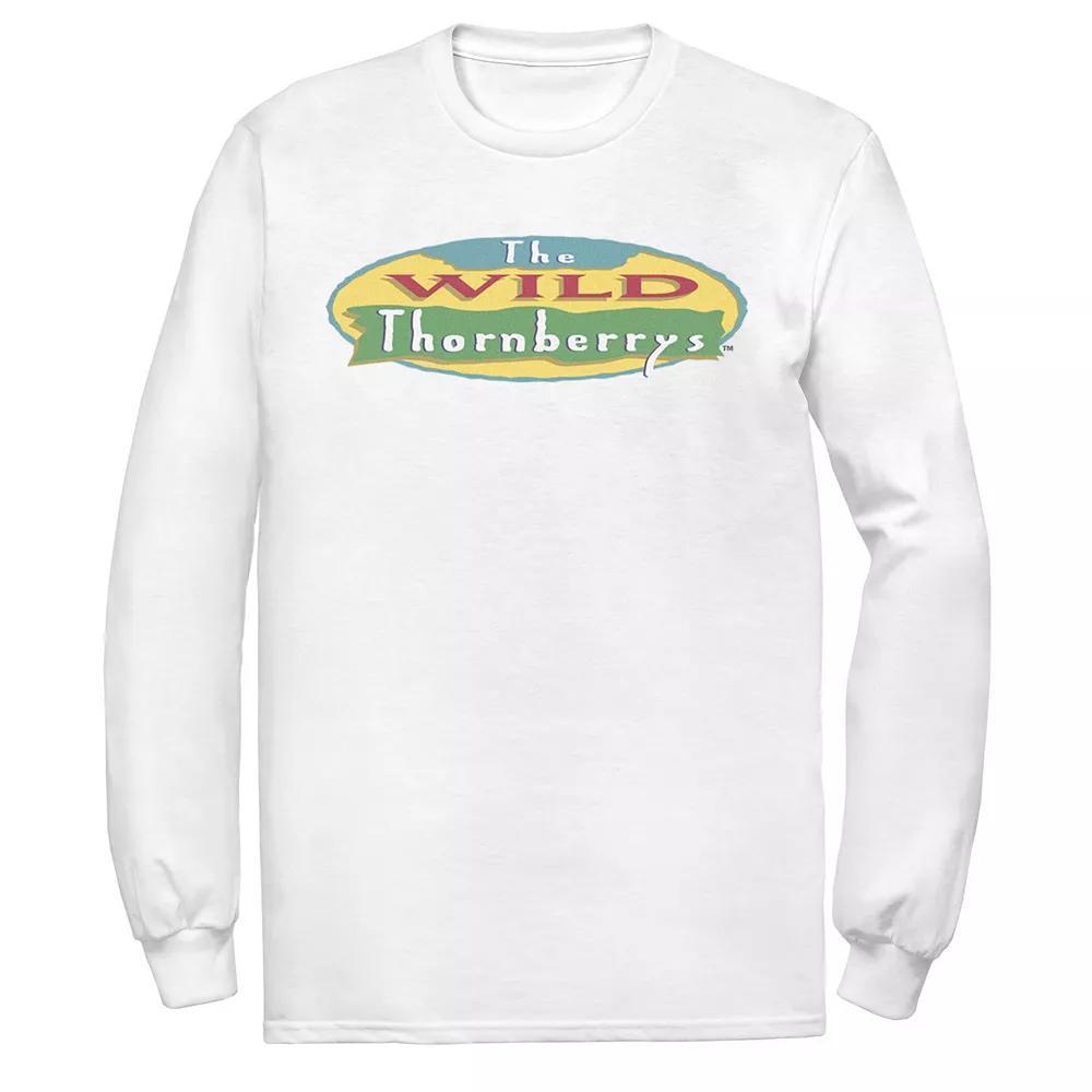 Men's Nickelodeon Nickelodeon The Wild Thorberrys Logo Long Sleeve Tee,  Product Image