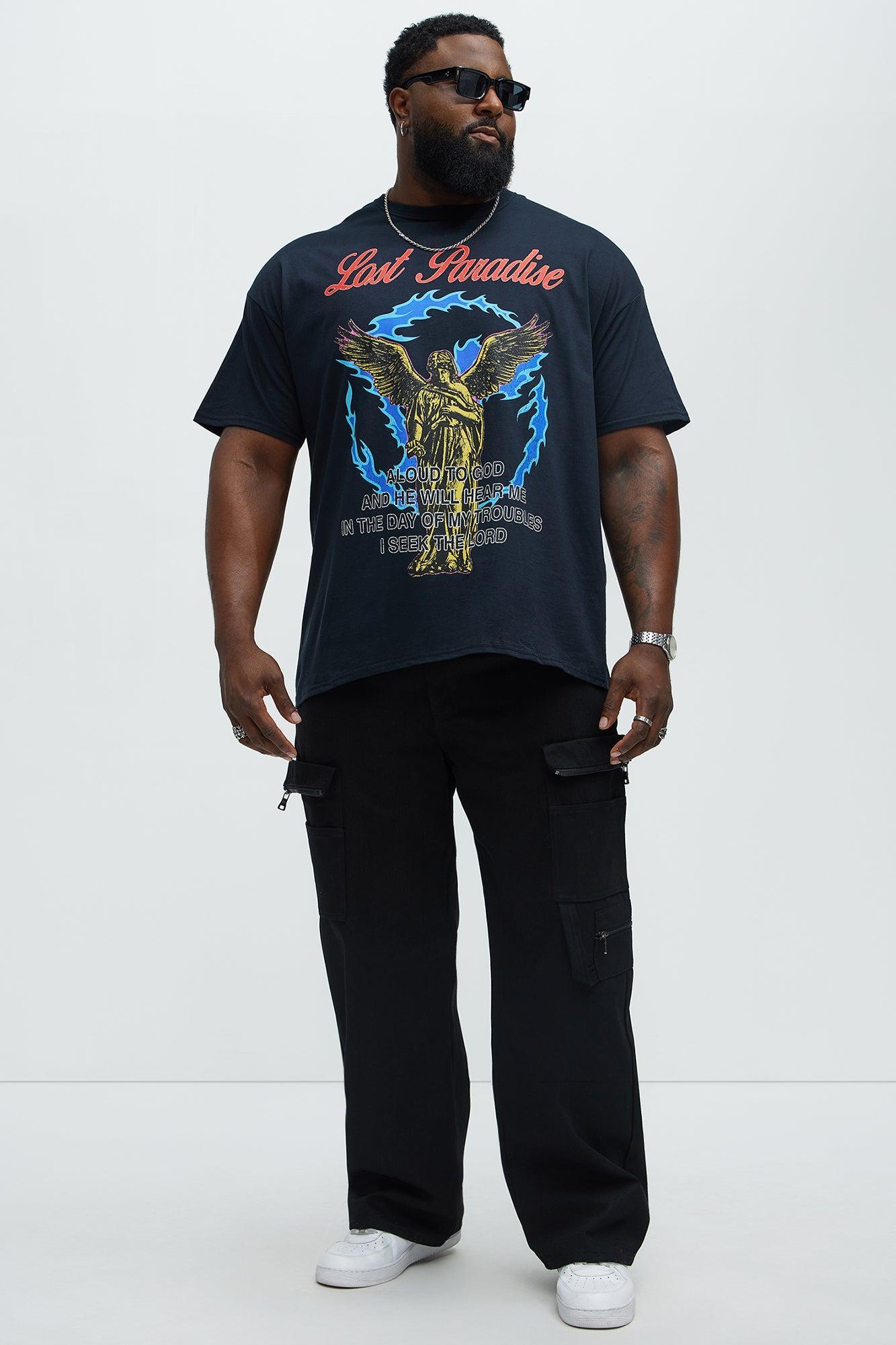 Seek The Lord Short Sleeve Tee - Black Product Image