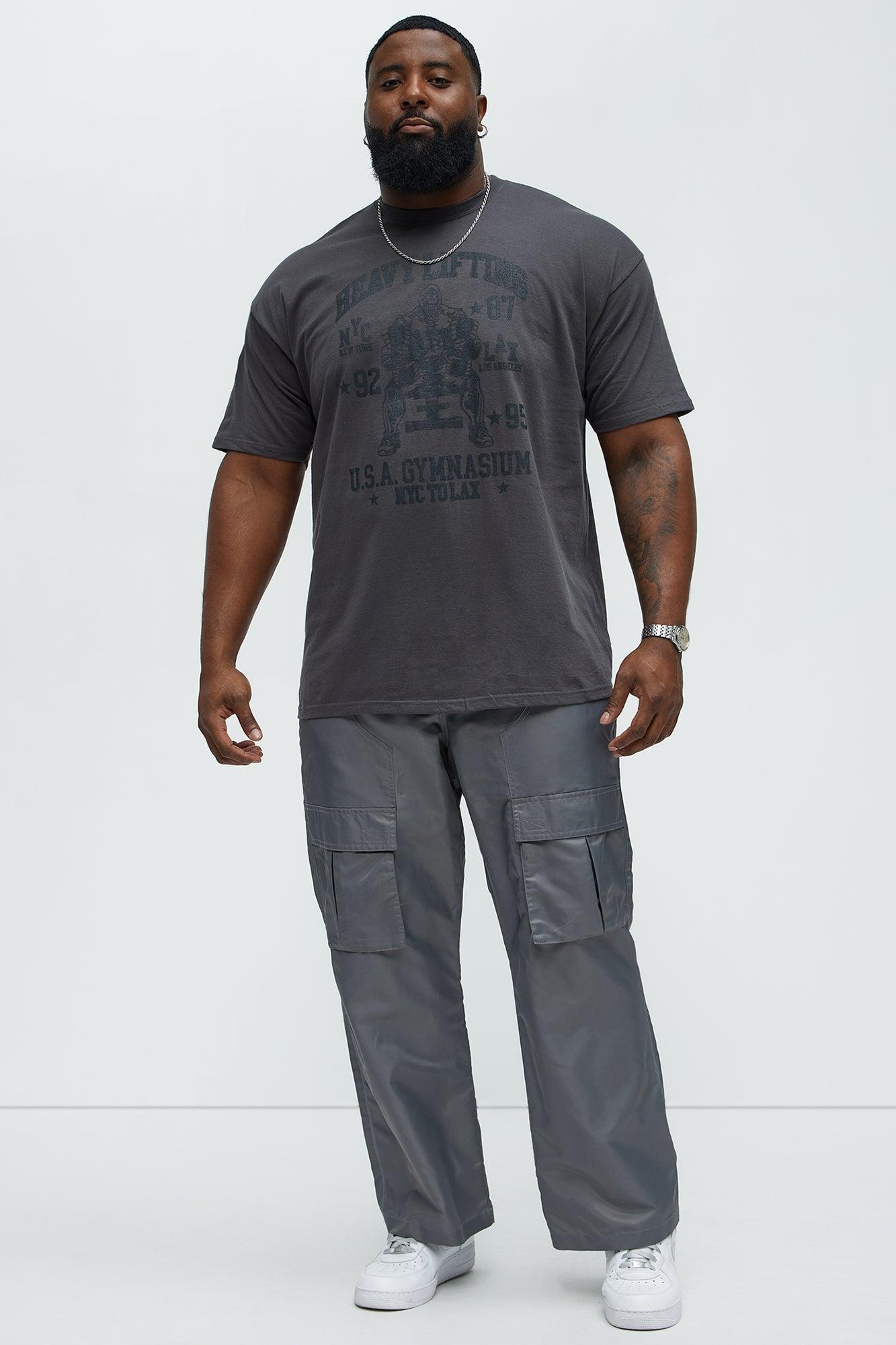 Heavy Lifting Short Sleeve Tee - Charcoal Product Image