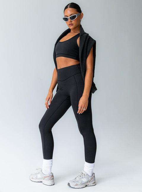 Achieve Activewear Leggings Black Product Image