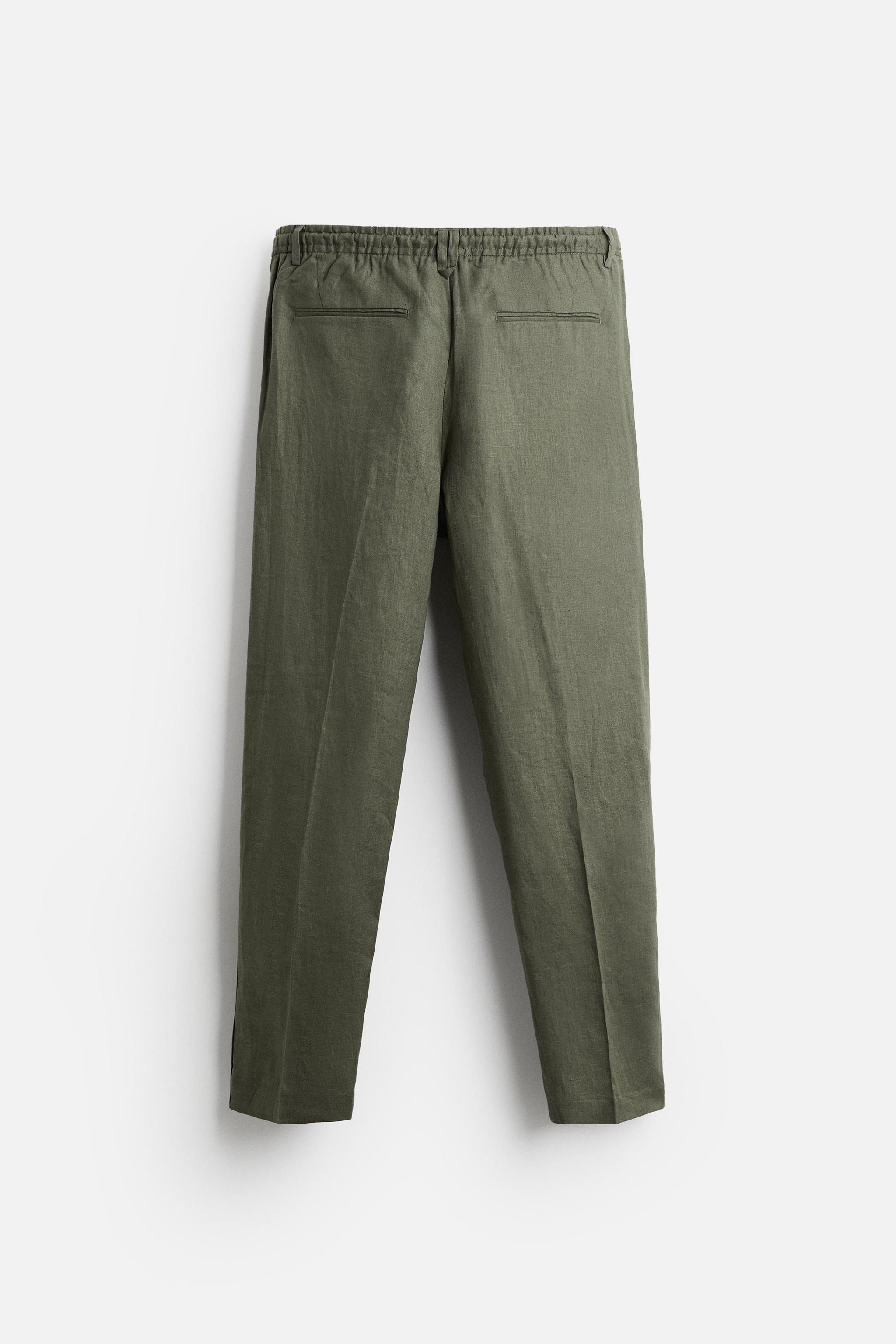 LINEN PANTS IN 100% LINEN Product Image