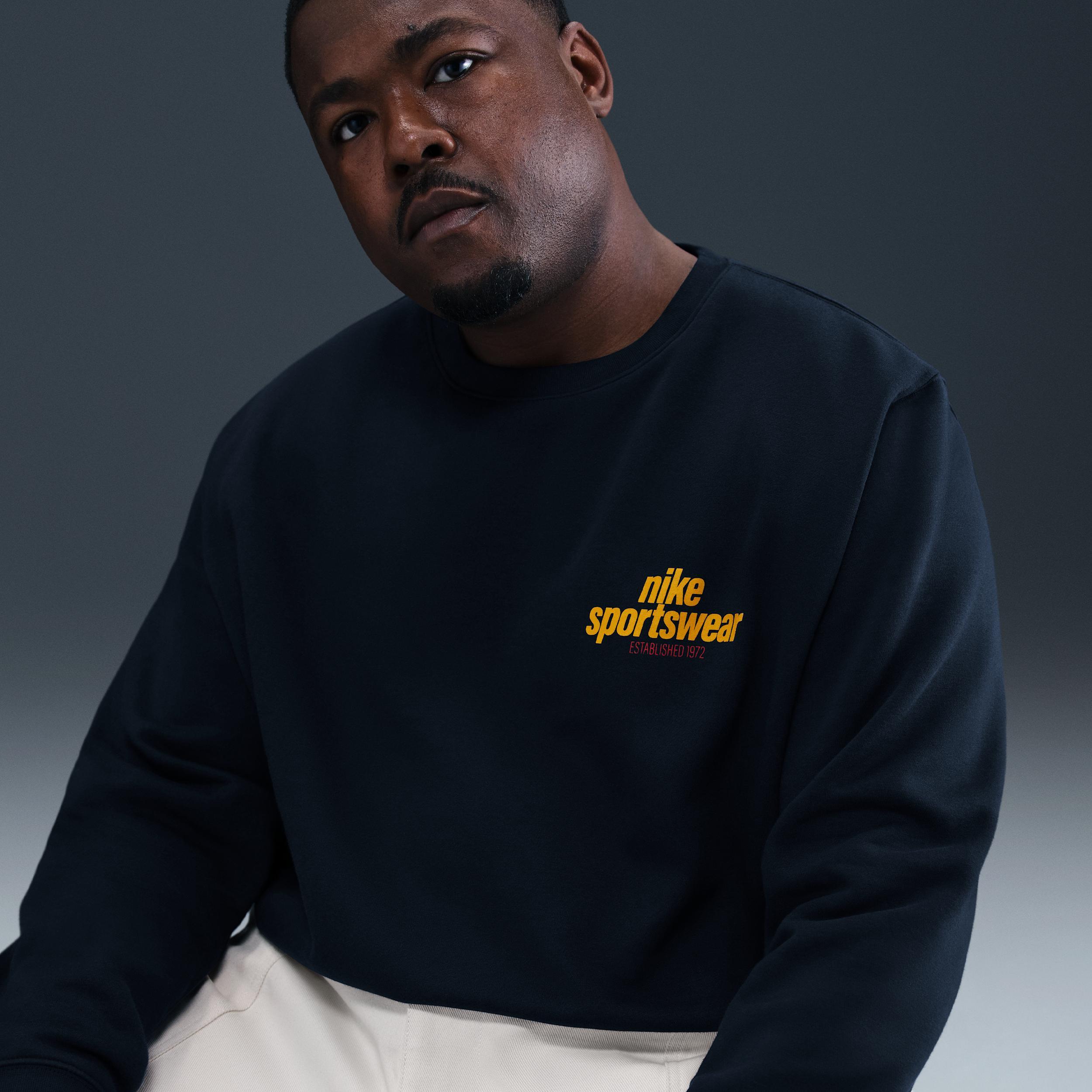 Nike Mens Club Fleece Crew | HJ2173-480 Product Image