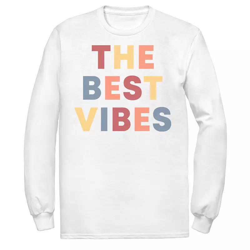 Men's Fifth Sun "The Best Vibes" Colorful Tee, Size: XXL, White Product Image