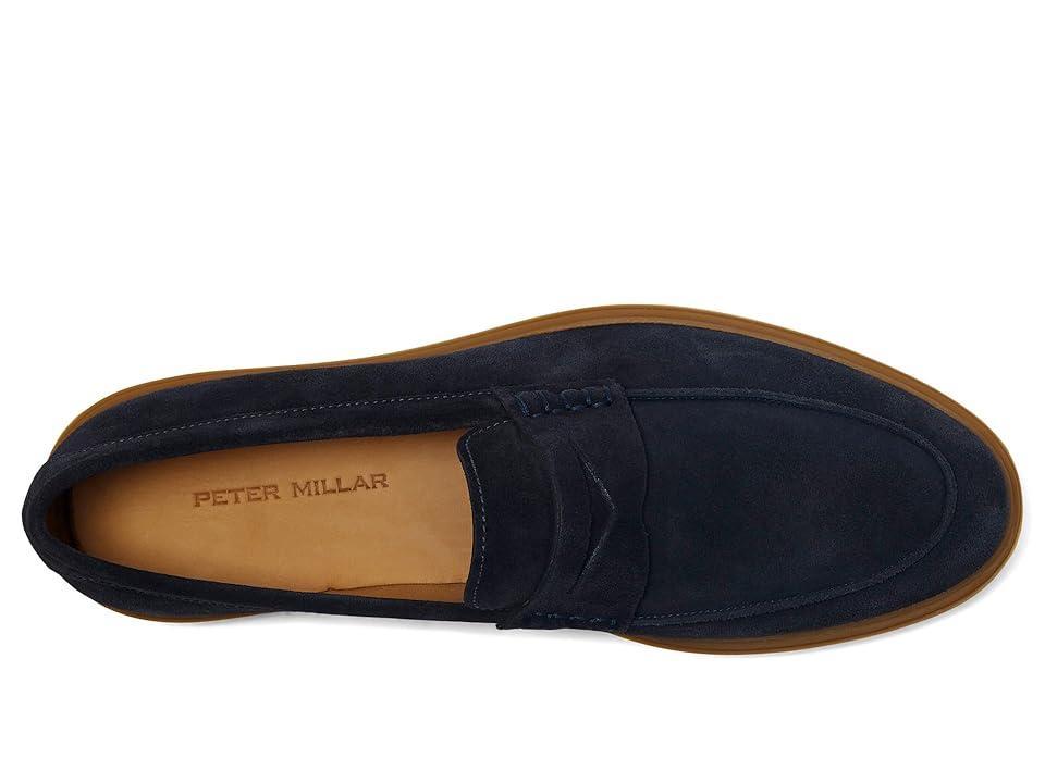 Johnston  Murphy Collection Mens Taylor Suede Penny Loafers Product Image