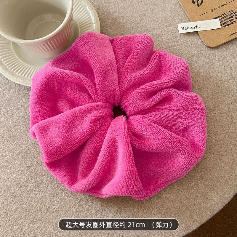 Plain Fleece Scrunchie Product Image