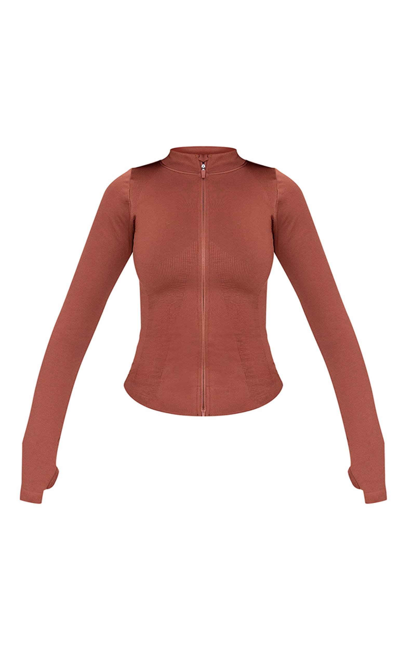 Chocolate Seamless Jacket Product Image
