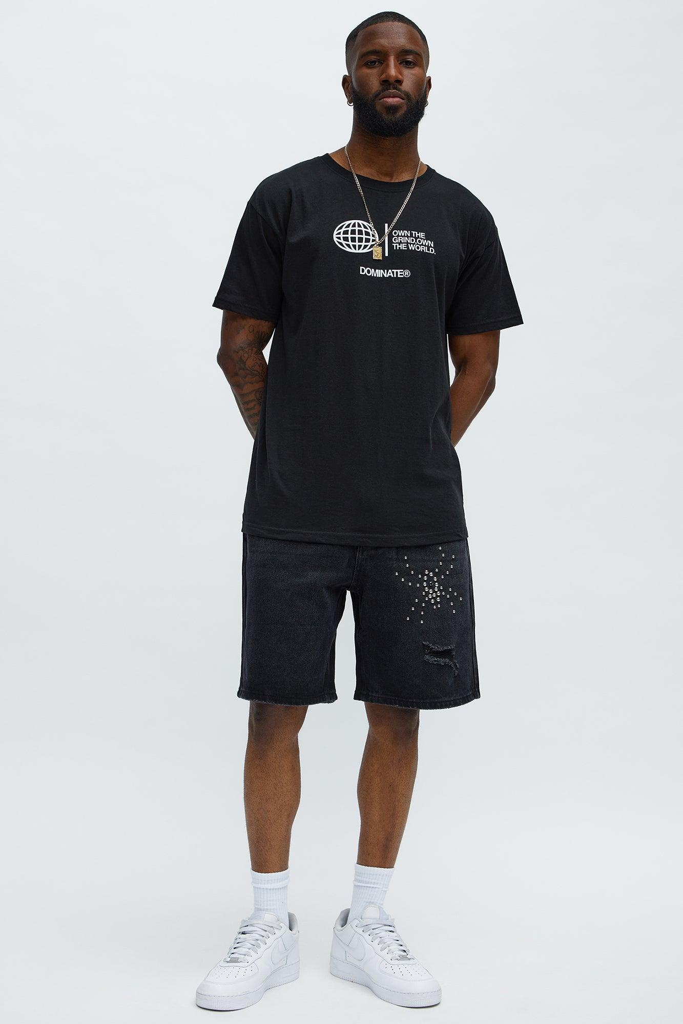 Own The Grind Short Sleeve Tee - Black Male Product Image