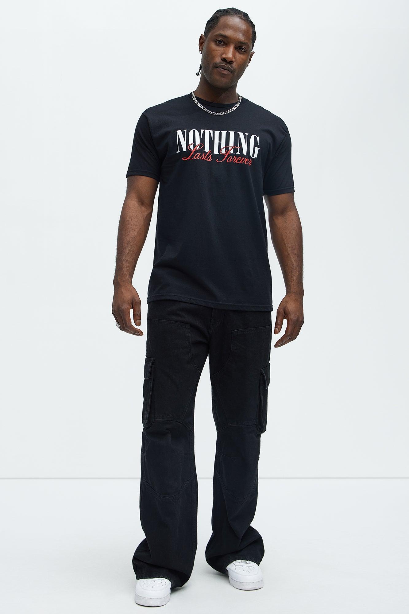 Love Lasts Forever Short Sleeve Tee - Black Product Image