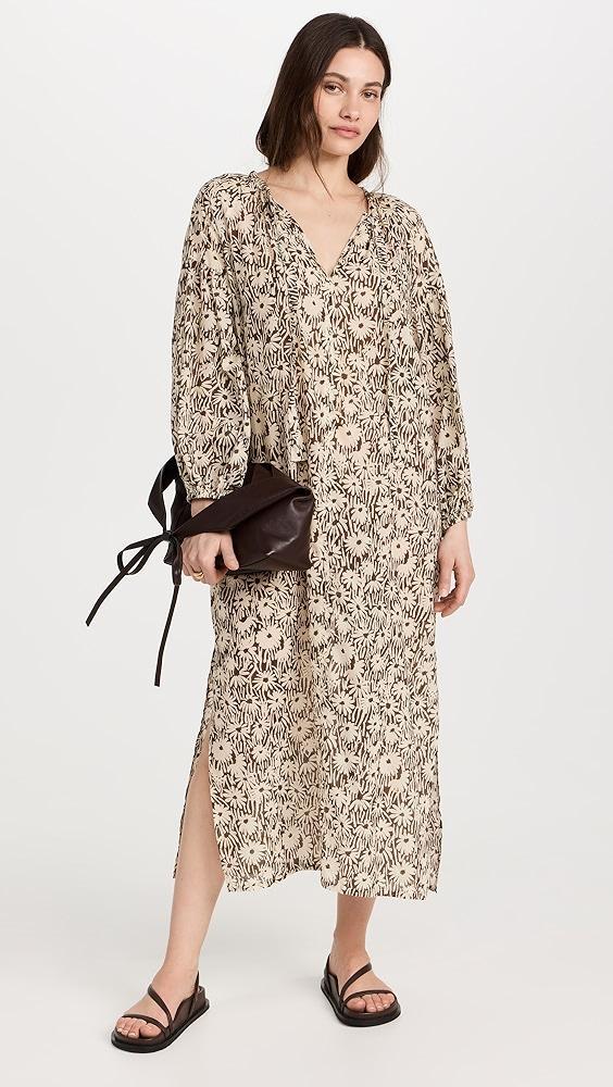 Desmond & Dempsey Blouson Caftan Chamomile | Shopbop Product Image