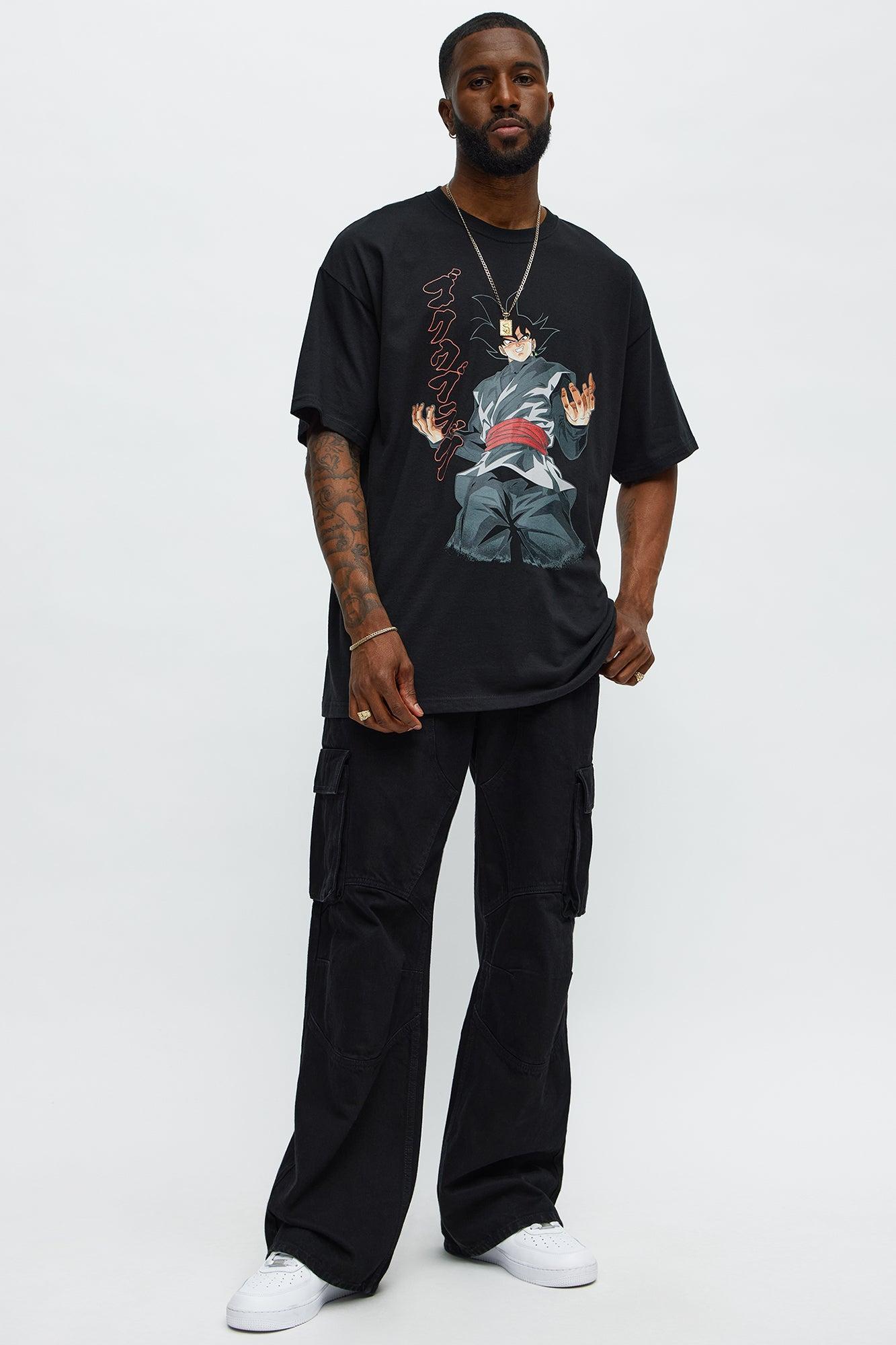 Dragon Ball Super Black Short Sleeve Tee - Black Product Image