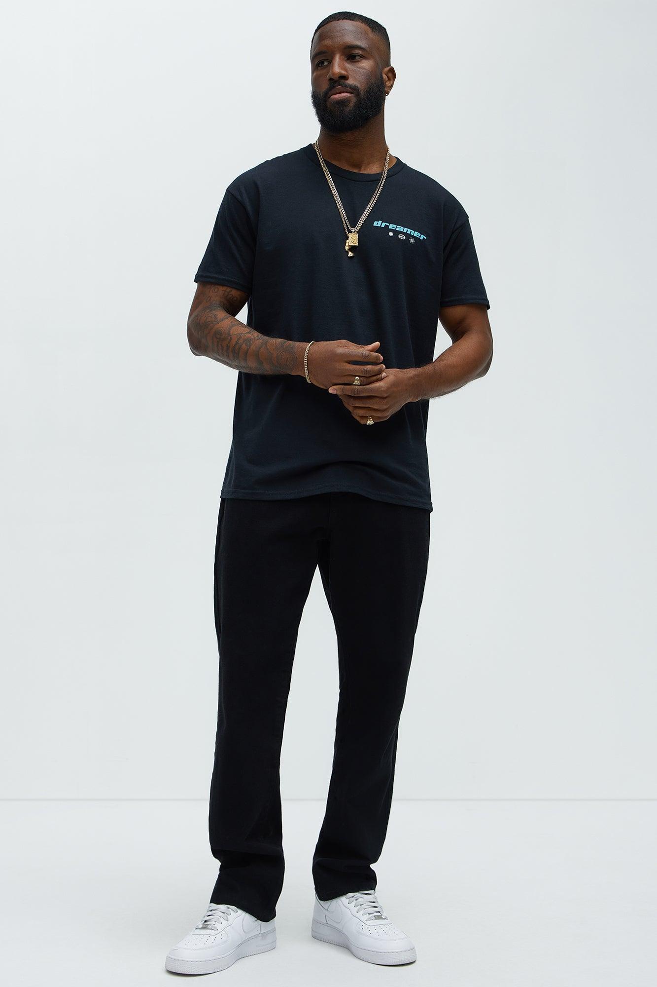 Dreamer Short Sleeve Tee - Black Product Image