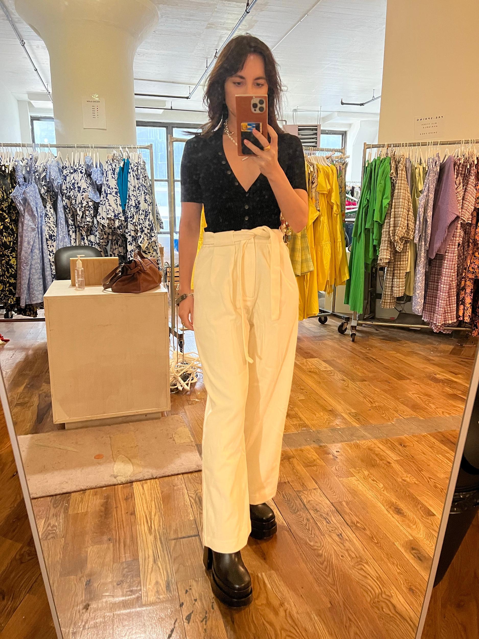 Abby Pant - Latte Product Image