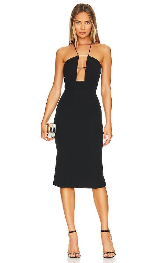 Cristabel Plunge Midi Dress Bardot Product Image