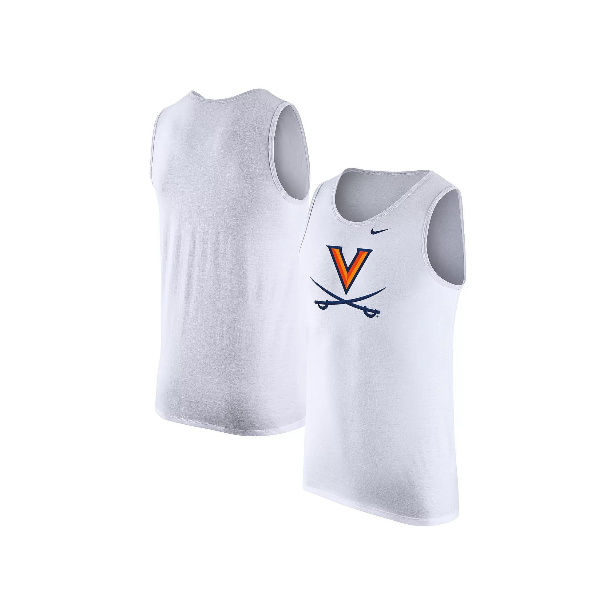 Men's Nike White Virginia Cavaliers Tank Top, Size: 2XL Product Image