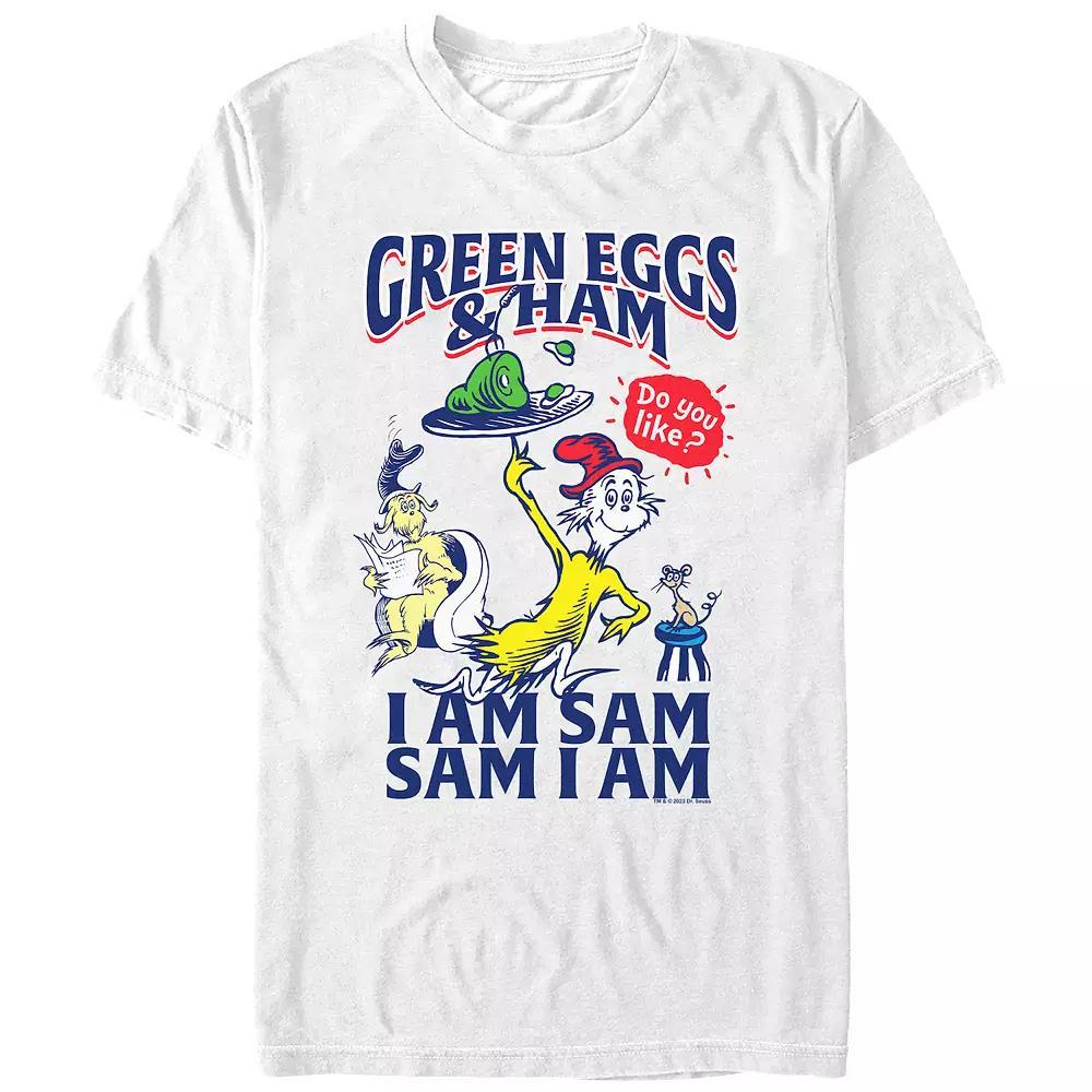 Men's Dr. Seuss Green Eggs And Ham Do you Like Them? Graphic Tee,  Product Image