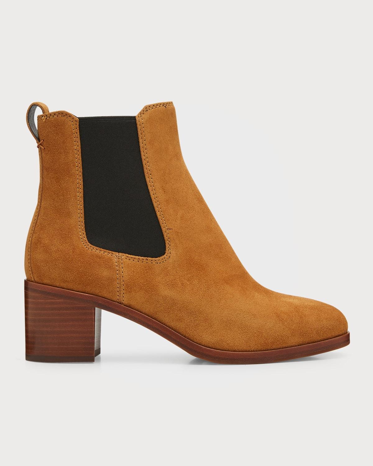 Womens ICONS Hazel Suede Chelsea Boots Product Image