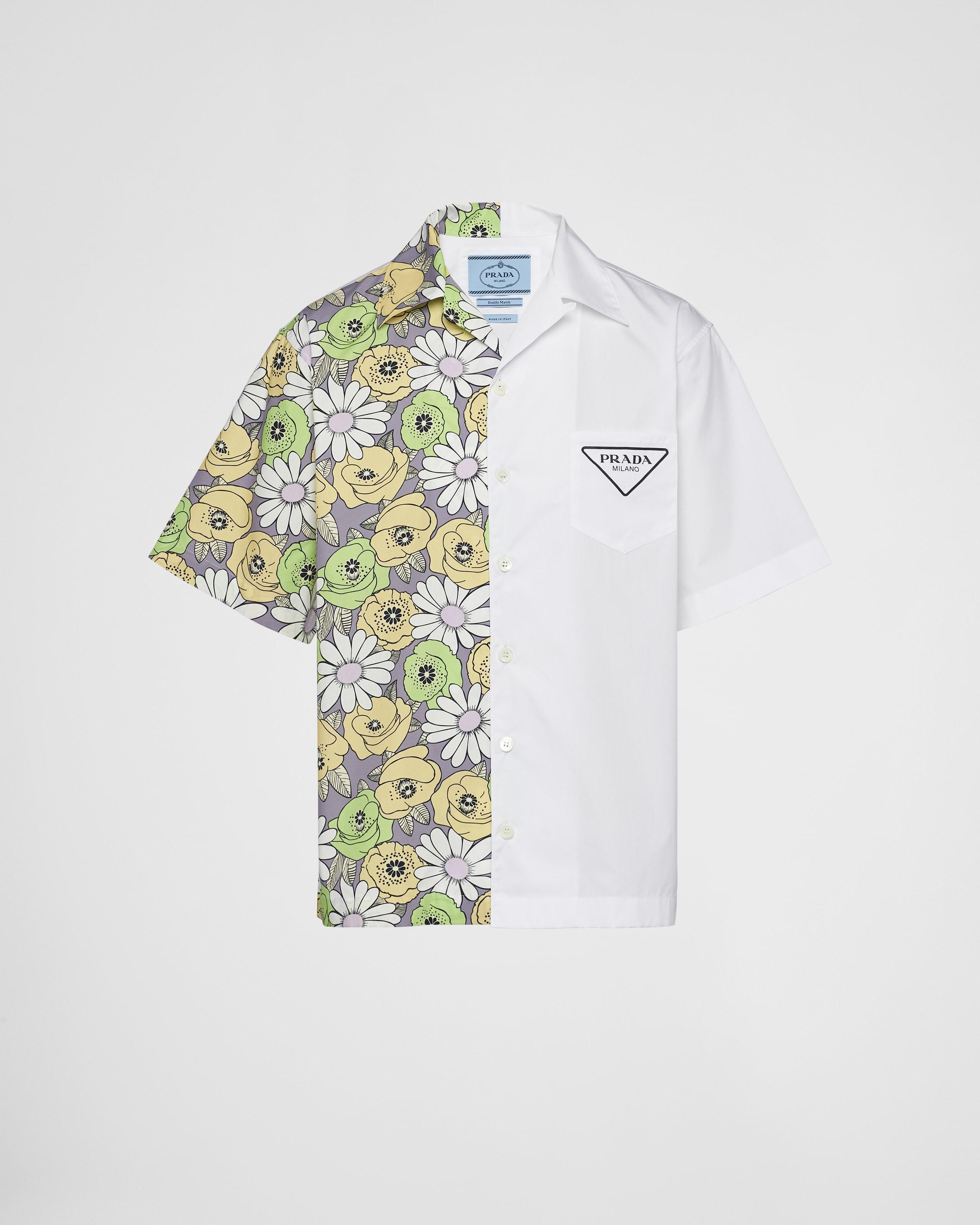 Double Match cotton shirt Product Image