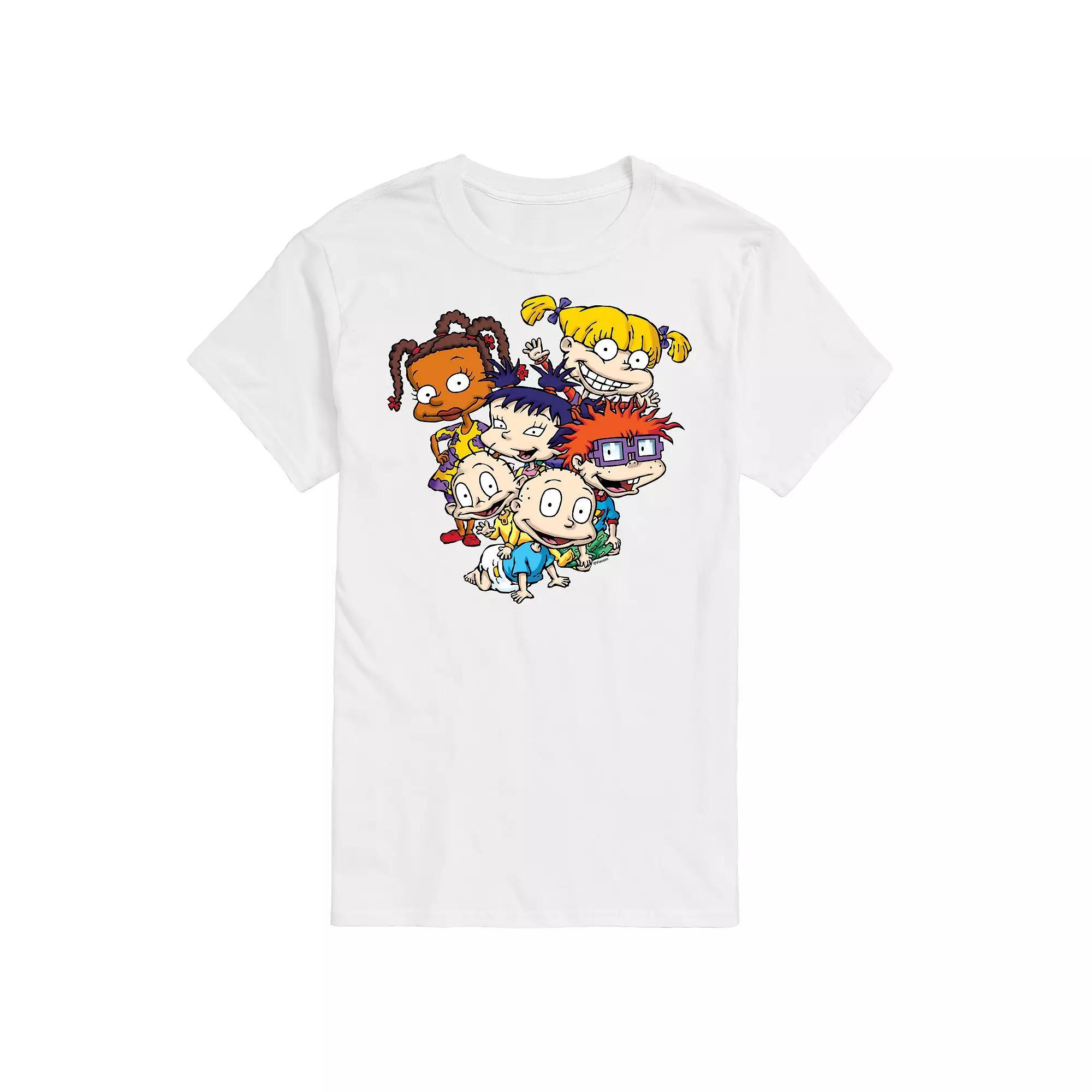 Big & Tall Rugrats Graphic Tee, Men's, Size: XXL Tall, White Product Image