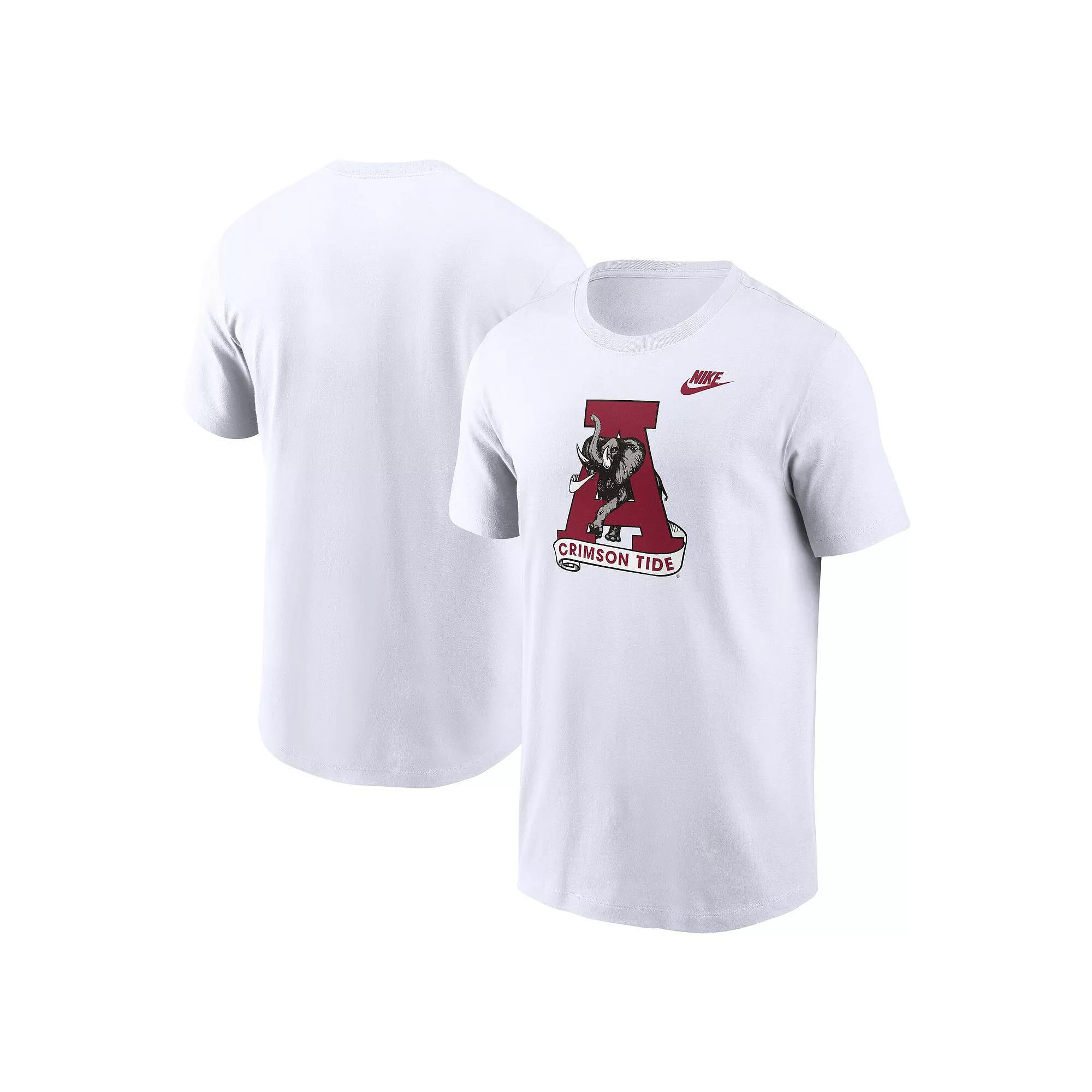 Men's Nike White Alabama Crimson Tide Legacy Alternate Logo T-Shirt, Size: Medium Product Image