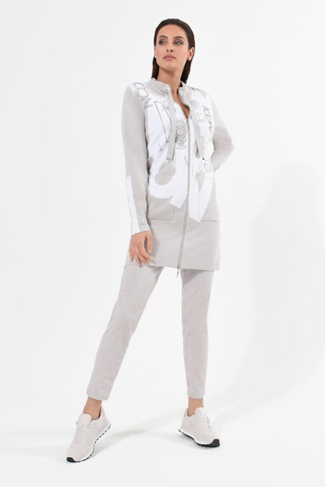 Pearl Grey Cardigan Product Image