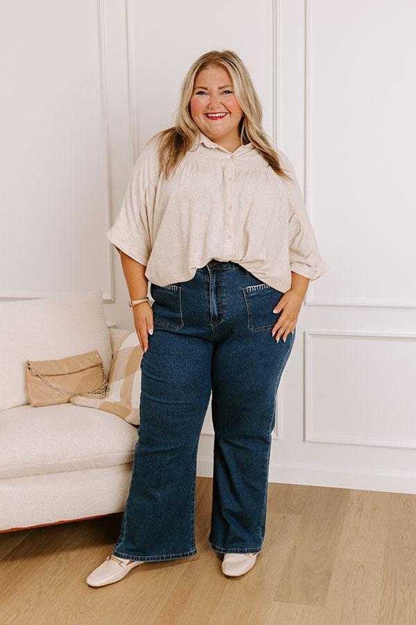 The Jackie Midrise Ankle Flare Curves Product Image