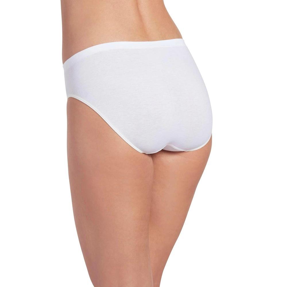 Jockey Women's Comfies Cotton French Cut - 3 Pack 5 White/Shell/White Product Image