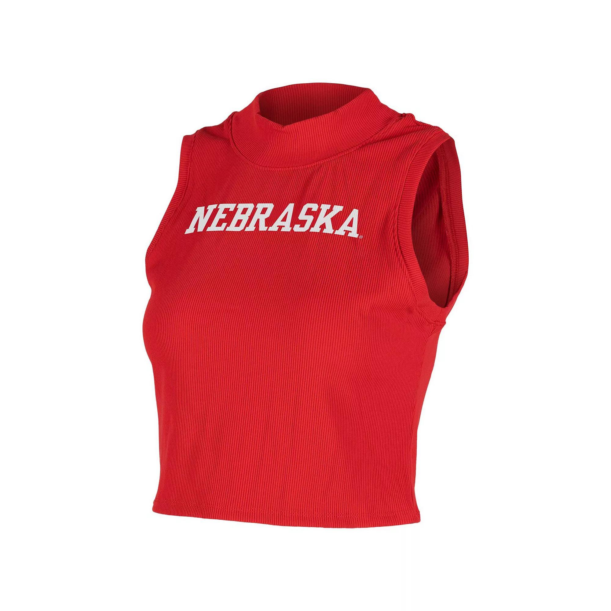 Women's ZooZatz Red Georgia Bulldogs Cropped Tank Top, Size: XS Product Image