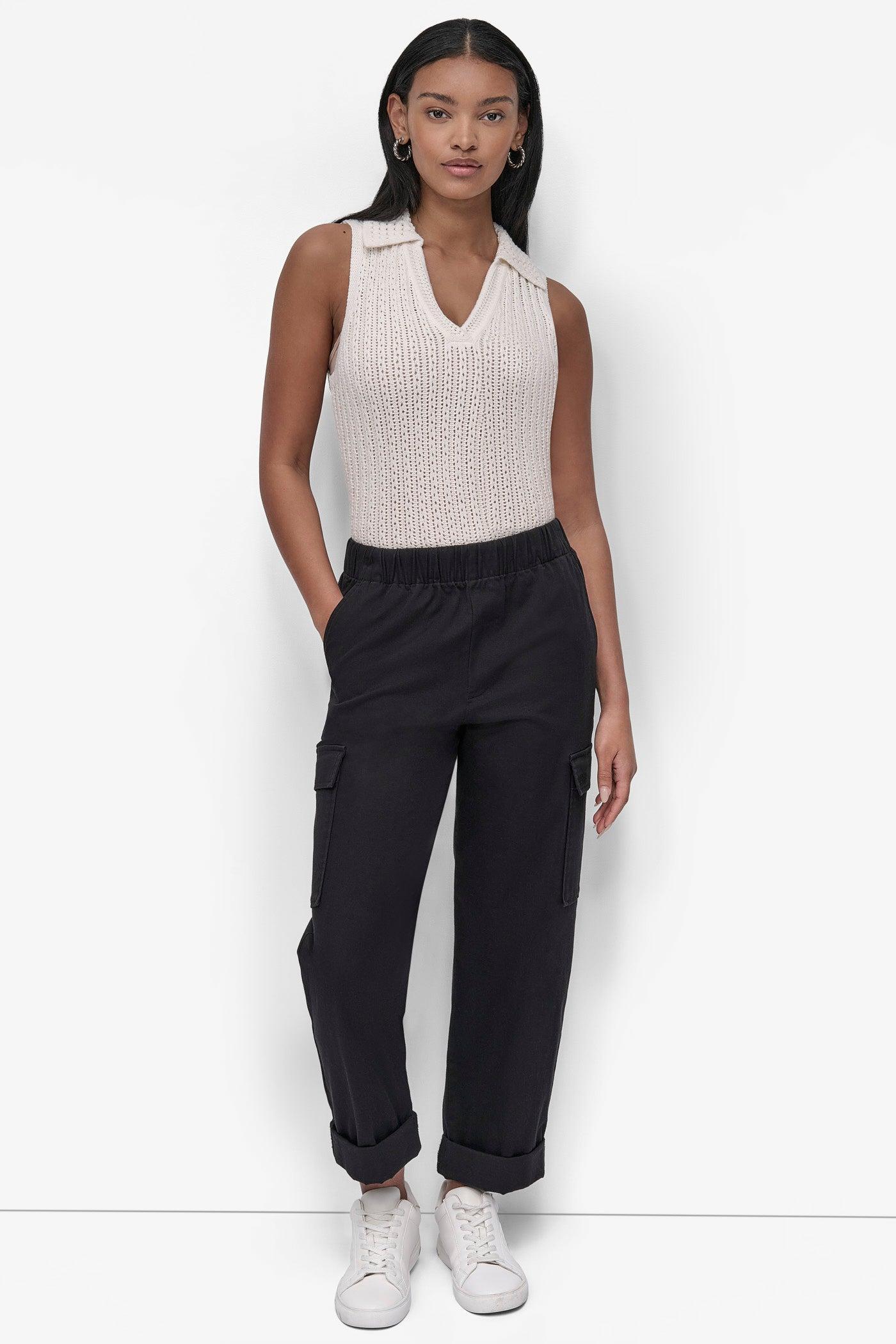 HIGH-RISE PULL-ON CARGO JOGGER Product Image