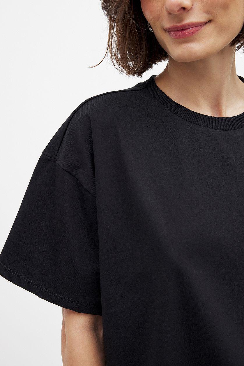Round Neck Oversized Heavy Tee Product Image
